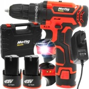 WIERTARKO WKRĘTARKA AKUMULATOROWA 12V Li-Lon 2x AKU 2 BATERIE ŁADOWARKA