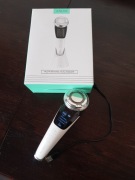 Masażer do Twarzy,ANLAN EMS światłoterapia LED Hot Cool 