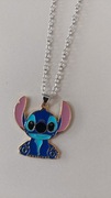 Łańcuszek Stitch Disney cała postać zawieszka biżuteria kwiatek diamentcik 