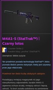 Skin CSGO M4A1-S (StatTrak) | Czarny lotos