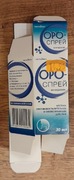 Opakowanie i ulotka lekarstwa Białoruś kresy język rosyjski oro spray