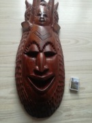 STARA DUŻA MASKA Z HEBANU  Z AFRYKI 60 CM  DŁUGOŚCI !!