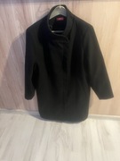 Czarny płaszczyk damski