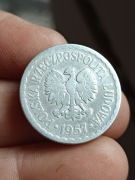 Sprzedam monete 1 zlotych 1957 rok