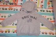 Bluza polar na zamek z kapuzą r. 86/92 Marines