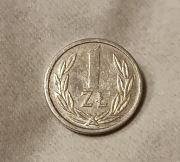 PRL  unikat - złotóweczka mini z 1990 r. dla kolekcjonerów 