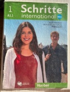 Shritte international A1.1 Podręcznik w okładce  