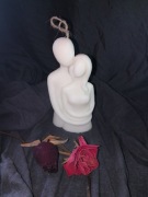 Świeca dekoracyjna kochanie moje ręcznie robiona 