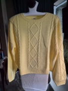 Sweterek cytrynowy Sinsay