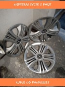 Kołpaki 16 cali używane 3 szt. naklejka opel ale można zedrzeć