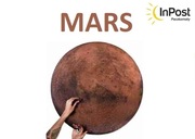 PUZZLE MARS 1000 SZT ŚREDNICA 67 CM PREZENT