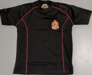 Wr) EVERARDS ORYGINALNA logowana koszulka krótki rękaw Roz.L 