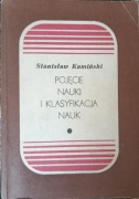 Pojęcie nauki i klasyfikacja nauk. S. Kami