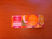 Panda Orange czekolada pomarańczowa Fińska puste opakowanie okładka