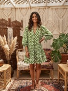 Świetna sukienka w klimacie Boho od H&M r.M/L 100% bawełna