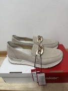 Mokasyny damskie skórzane rozmiar 39 Rieker beżowe