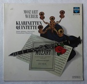 MOZART, WEBER, Kwintety klarnetowe, winyl ok. 1976 r.