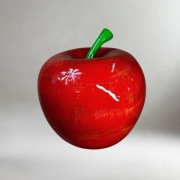 JABŁKO REKLAMA FIGURA DEKORACYJNA 