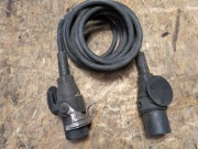 Przewód elektryczny ABS/EBS 7pin Przewód spiralny naczepy przyczepy ABS/EBS