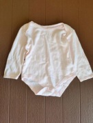 47. Różowe body na długi rękaw rozmiar 68-74