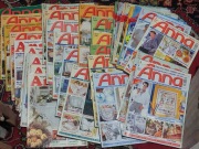 Anna najpiękniejsze robótki ręczne, 34 numery, pelny rocznik 1997 - 1999