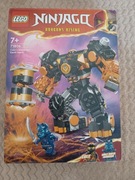 nowe klocki LEGO 71806 Ninjago Dragons Rising zestaw Mech Earth Cole