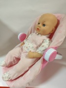 Fotelik nosidełko siedzisko z bobasem 45 cm