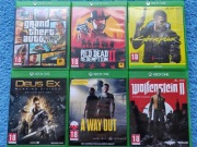 6 gier XBOX ONE Series X
