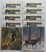 Przyroda Polska niekompletny rocznik 1990 bez 10 numeru