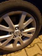 Alufelgi mazda 16 cali z oponami zimowymi