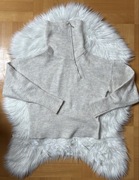 beżowy, krótki sweter z golfem i zamkiem błyskawicznym. Vero Moda, XS