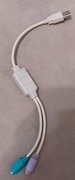 Adapter 2x PS2 na USB