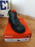 WYSOKIE SKÓRZANE BUTY ROBOCZE SPAWALNICZE MĘSKIE BASE WELDER S3 HRO r. 44