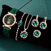 Zegarek kolczyki komplet