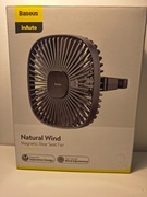 Wentylator zagłówkowy Baseus 12,9x12,9x14 cm czarny