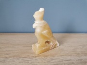 Elegancka pamiątkowa figurka z onyksu Egipt Horus