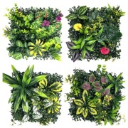 PANELE 3D ZE SZTUCZNYCH ROŚLIN ZIELONA ŚCIANA ROŚLINNY PANEL ŚCIENNY