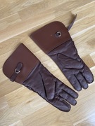 Rękawice motocyklowe służb mundurowych PRL - nieużywane 