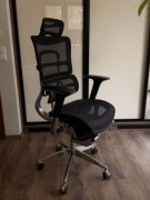 Fotel biurowy ergonomiczny Diablo Chairs V-Master czarny