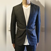 Garnitur chłopięcy czarny/szary