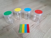 Sorter kolorow sorter Montessori