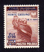 Wydania Rządu na Emigracji - Monte Cassino Fi T338**