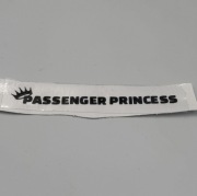 Naklejka Czarna Passenger Princess