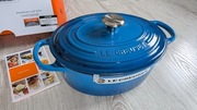 NOWY Garnek Żeliwny Le Creuset Signature 25cm Owal – Indukcja