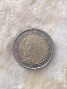 Kolekcjonerska moneta 2 euro 2002r Dante Aligieri super stan
