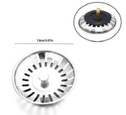 Sitko do zlewu 7.8cm z zatrzaskiem - nieużywane