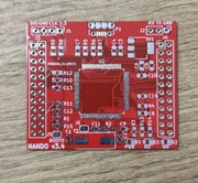 Płytka PCB programatora NANDO v3.4