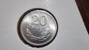 moneta 20 groszy 1976
