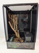 Terrarium szklane 100x60x45 / kameleon