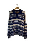 Sweter w paski Tommy Hilfiger logo l oversize